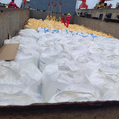 Calcium chloride is aboard